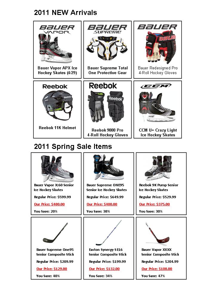 Pro Shop Items