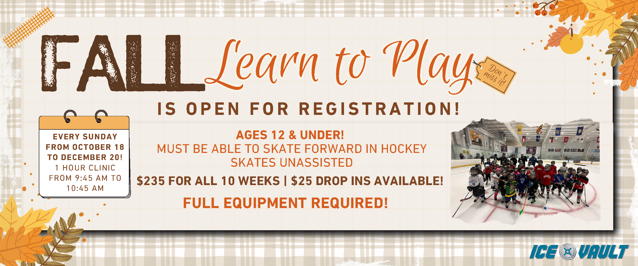 Learn To Play Fall Session